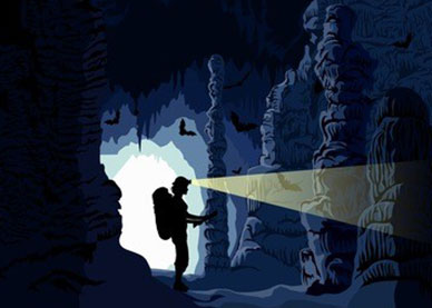 礦燈、手電筒應用案例